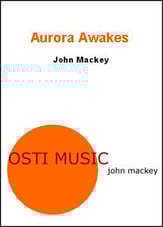 Aurora Awakes Concert Band sheet music cover